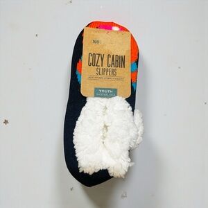 Cozy Cabin Youth Slippers